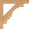 Ekena Millwork Balboa Block Smooth Bracket w/ Offset Brace, Western Red Cedar, 3 1/2"W x 14"D x 14"H BKT0402X14X14BOA05SWR - alternate 2